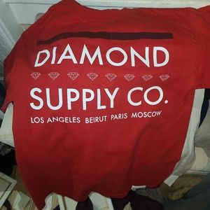 Diamond supply tee men's medium